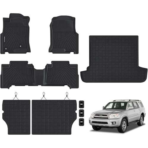 Floor Mats for 2003-2009 Toyota 4Runner Only Full Set