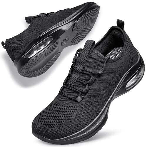 Women's Walking Shoes Wide Width Cushion Non Slip Toe Box