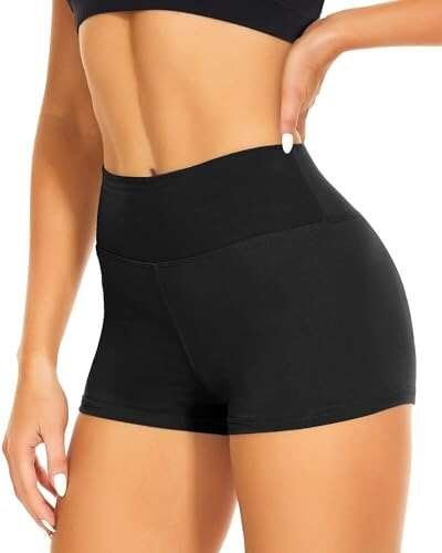 CAMPSNAIL Workout Biker Shorts Women - 3