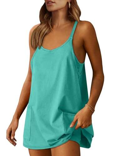 ANRABESS Women Athletic Dress Summer Tennis Workout Romper