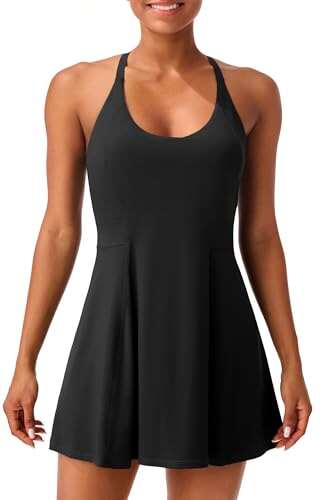 PERSIT Women Tennis Dress Athletic Wrokout Summer Golf...