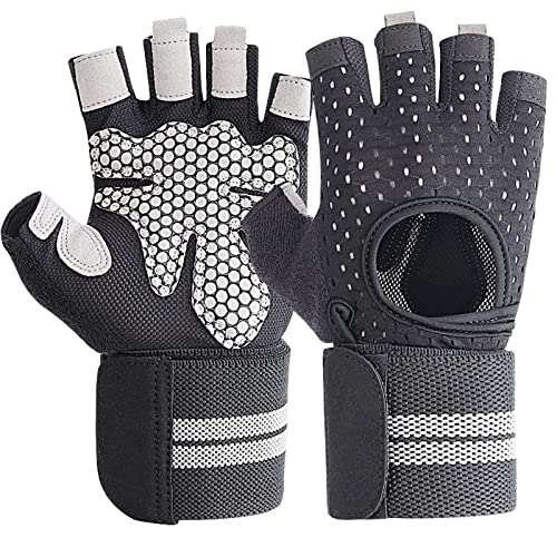 SUJAYU Workout Gloves for Men Workout Gloves Weight Lifting