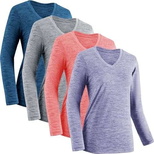 Moisture Wicking Shirts for Women Quick Dry Long Sleeve...