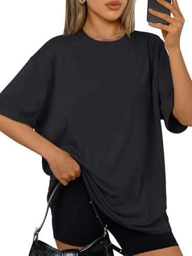 Trendy Queen Womens Oversized Sleep T Shirts Plus Size