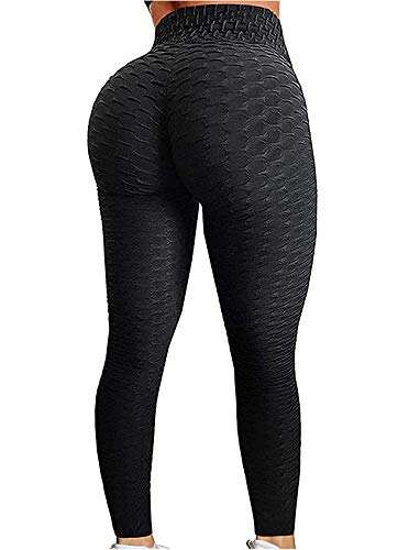 SEASUM Women's High Waist Yoga Pants Tummy Control Slimming...