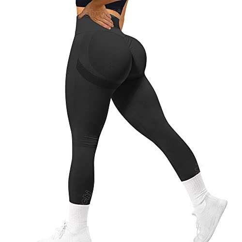 MOHUACHI Women Scrunch Butt Lifting Leggings Seamless High...