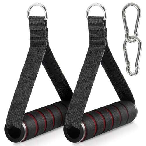 Citufuol 2 Pack Upgraded Exercise Handles, Gym Cable Machine