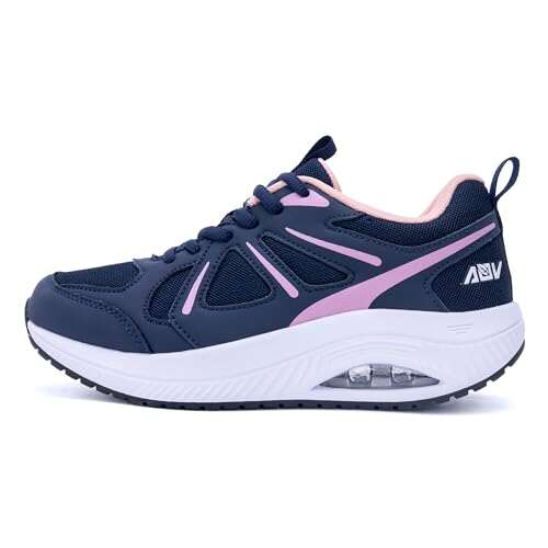 AOV Wide Walking Shoes for Women Arch Support Orthotic