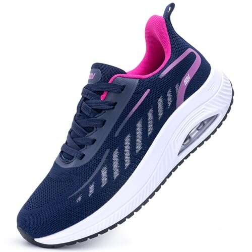 AOV Wide Walking Shoes Women Arch Support for Plantar...