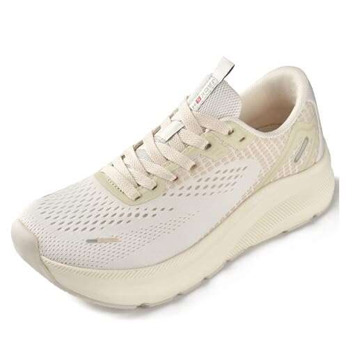 JACKSHIBO Wide Toe Box Shoes Women Arch Support Orthopedic