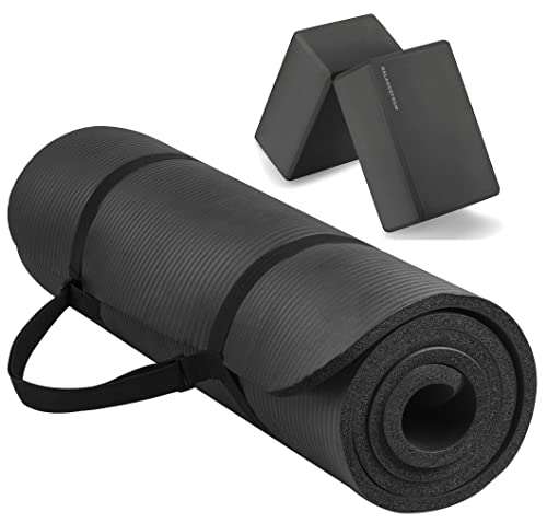 Fitvids All Purpose 1/2-Inch Extra Thick High Density Yoga...