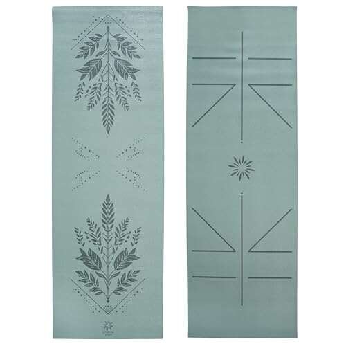 Ascend Yoga Mat with Alignment Marks - Premium Thick...