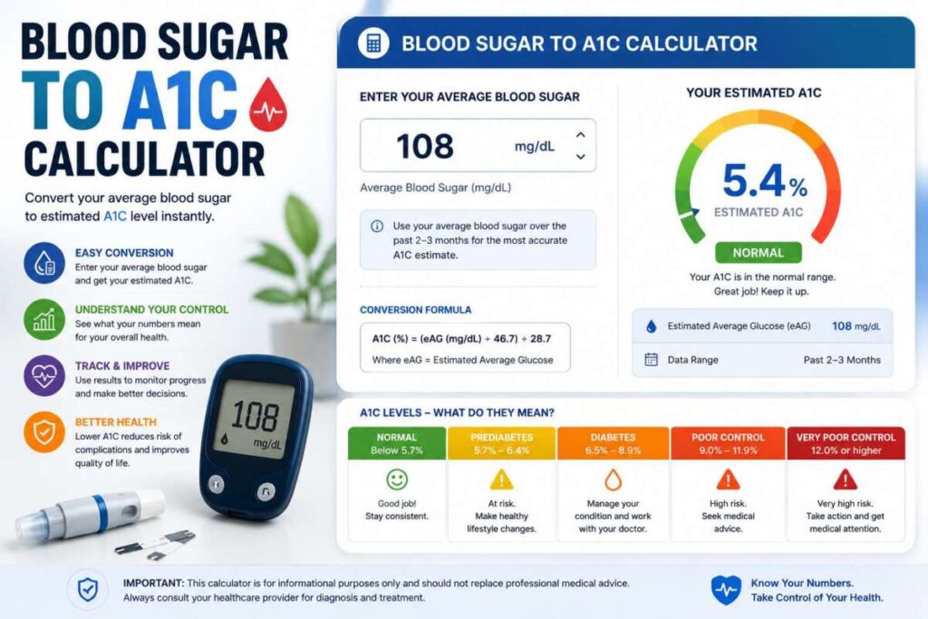 Blood sugar Calculator